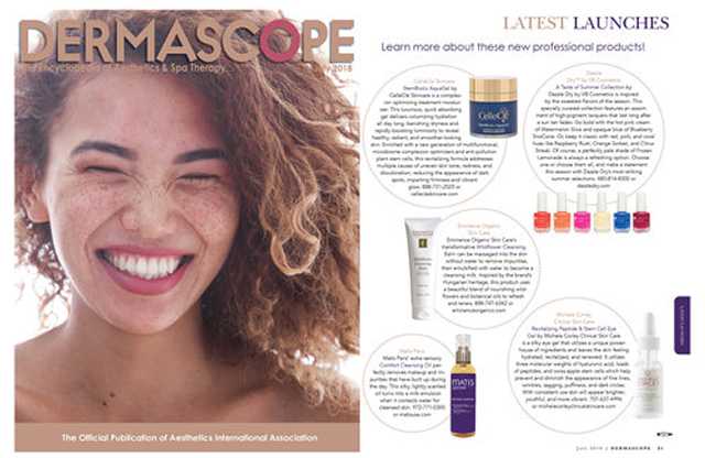 Dermascope July 2018 Magazine Cover