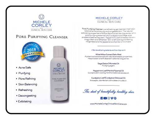 Learn Why Pore Purifying Cleanser Got Nominated Marketing Materials