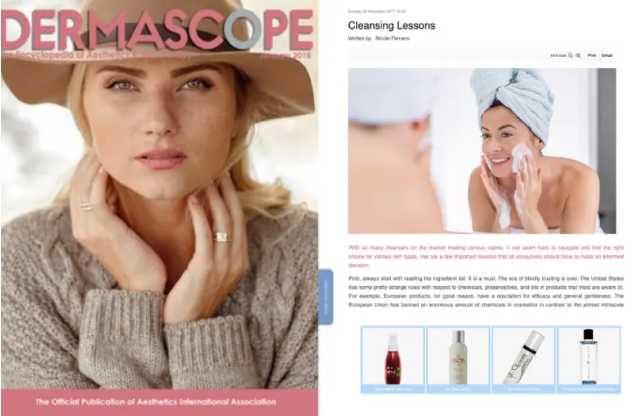 Dermascope January 2018 Magazine Cover