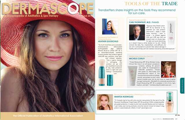 Dermascope April 2018 Magazine Cover