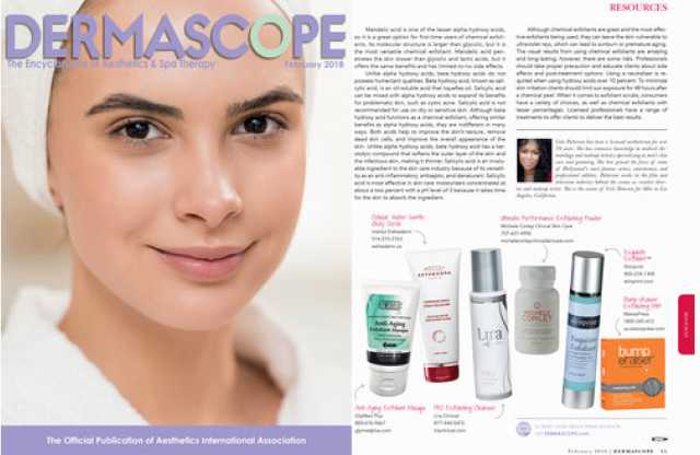 Dermascope February 2018 Magazine Cover