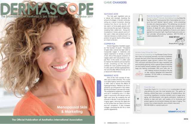 Dermascope October 2017 Magazine Cover