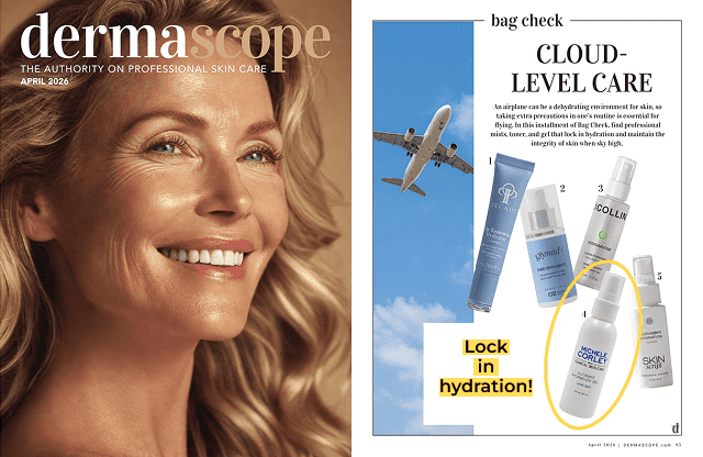 Ultimate Hydration Gel was featured in the April 2026 issue of DERMASCOPE magazine.