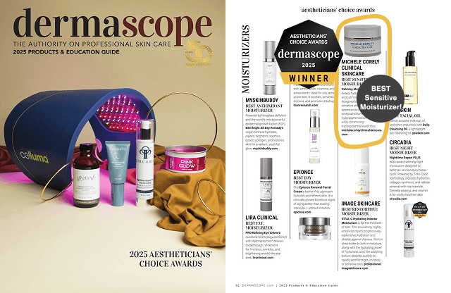 Calming Moisture Cream in Dermascope