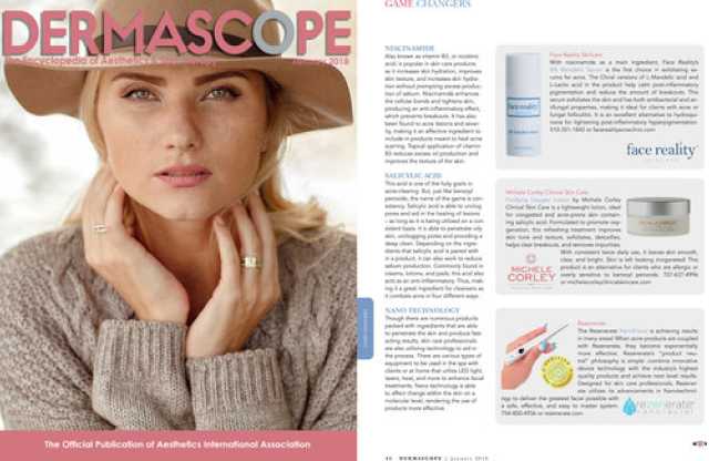 Dermascope January 2018 Magazine Cover