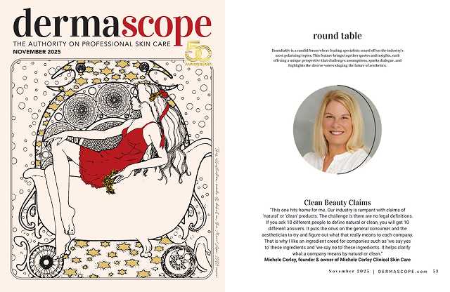 Dermascope November 2025 Magazine Cover & Article