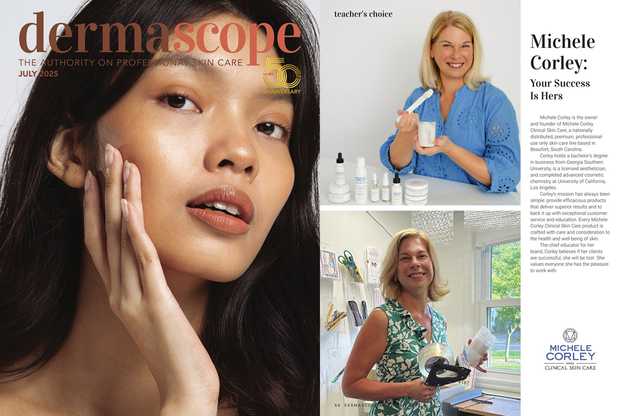 Dermascope July 2025 Magazine Cover & Article