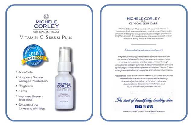 Vitamin C Serum Plus Marketing Card